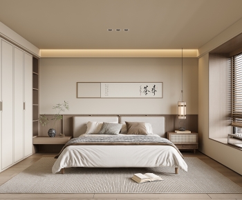 新中式卧室-ID:519481906