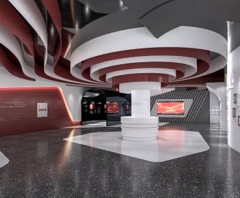 Modern Exhibition Hall-ID:953917037