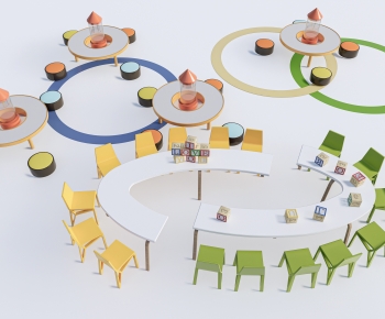 Modern Children's Table/chair-ID:638387921