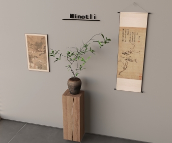 New Chinese Style Potted Green Plant-ID:513948929