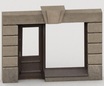 Modern Facade Element-ID:924930109