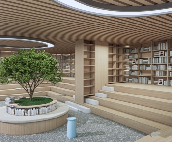 Modern Bookstore Book Bar-ID:384421116