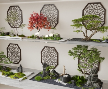 New Chinese Style Plant Landscaping-ID:361499813