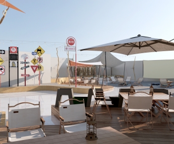 Modern Park Landscape-ID:750623945