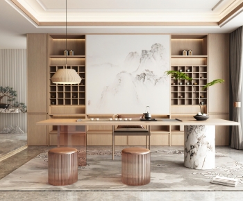 New Chinese Style Tea House-ID:505424988