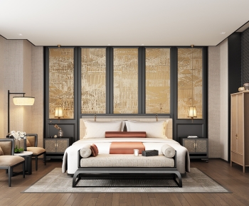 New Chinese Style Guest Room-ID:910118102