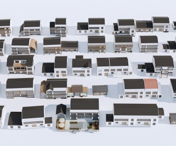 New Chinese Style Residential Building-ID:860384946