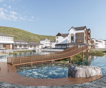 New Chinese Style Residential Building-ID:611572033