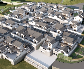 New Chinese Style Residential Building-ID:660931113