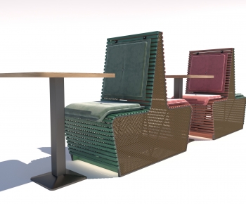 Modern Card Seat Sofa-ID:557441002