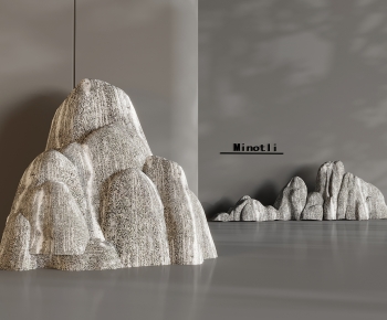 Modern Rockery Waterscape-ID:366760026