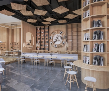 Modern Bookstore Book Bar-ID:887726074