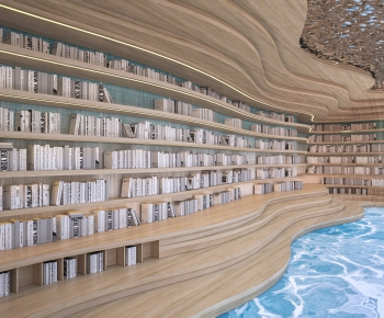 Modern Bookstore Book Bar-ID:195128995