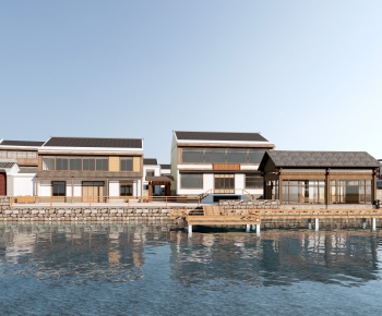 New Chinese Style Appearance Of Commercial Building-ID:712563047