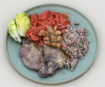 现代牛排食物-ID:296717887