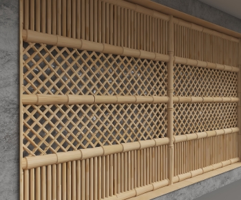 Modern Wooden Screen Partition-ID:361252076