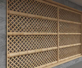 Modern Wooden Screen Partition-ID:691631087