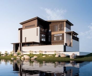 New Chinese Style Detached Villa-ID:613125096