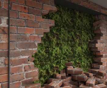 Industrial Style TV Wall-ID:667754892