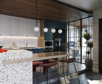 Modern Dining Room-ID:663378955