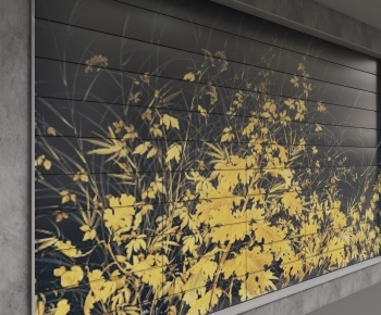 New Chinese Style TV Wall-ID:759368906