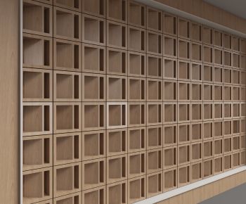 Modern Cement Brick Screen Partition-ID:556281096