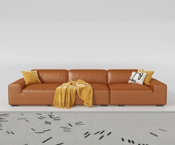 Modern Three-seat Sofa-ID:498459105