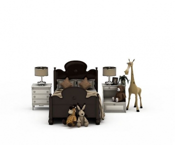 American Style Child's Bed-ID:775635004