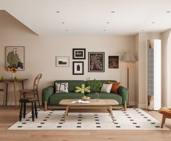 Nordic Style A Living Room-ID:856797933