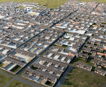 Modern Architectural Bird's-eye View Planning-ID:829494007