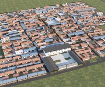 Modern Architectural Bird's-eye View Planning-ID:456038951
