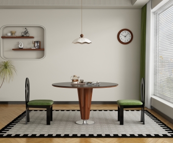 Modern Dining Table And Chairs-ID:823020942