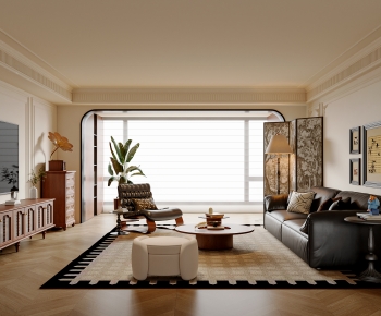 French Style A Living Room-ID:717434884