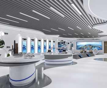 Modern Exhibition Hall-ID:814575913