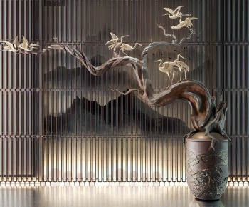 New Chinese Style Sculpture-ID:721502071