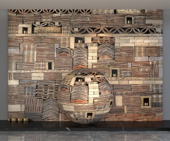 New Chinese Style Wall Facing-ID:721952923