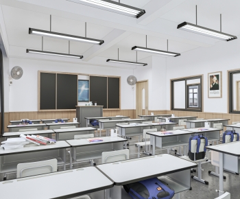 Modern School Classrooms-ID:332036024