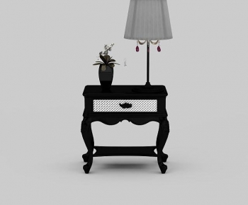 European Style Bedside Cupboard-ID:461961031