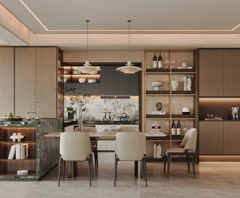 Modern Dining Room-ID:909523962