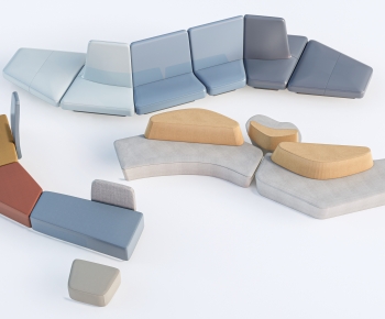 Modern Card Seat Sofa-ID:160350087