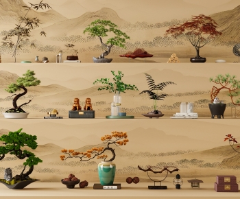 New Chinese Style Bonsai-ID:183624037