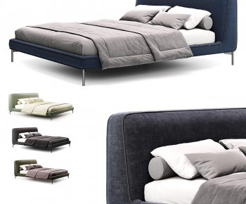 Modern Double Bed-ID:204739096