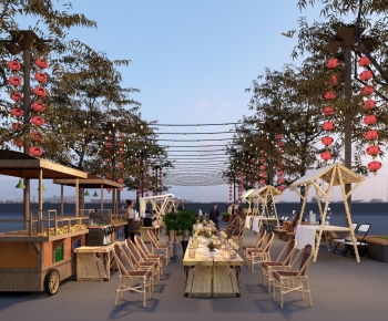 Modern Commercial Street-ID:975503924