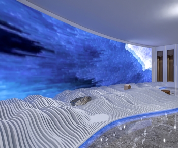 Modern Exhibition Hall-ID:129229076