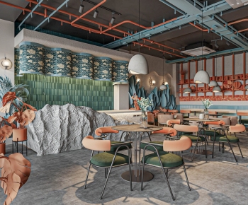 Industrial Style Restaurant-ID:818882944