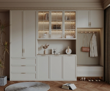 French Style Shoe Cabinet-ID:640959981