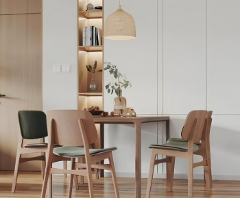 Modern Dining Table And Chairs-ID:710194119