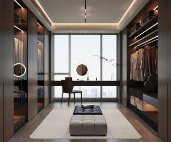 Modern Clothes Storage Area-ID:799577005