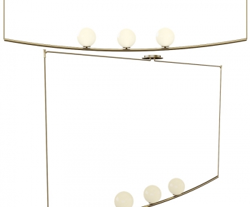 Modern Long Chandelier-ID:547549778
