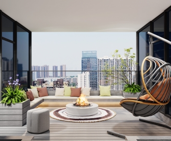 Modern Terrace-ID:885097987